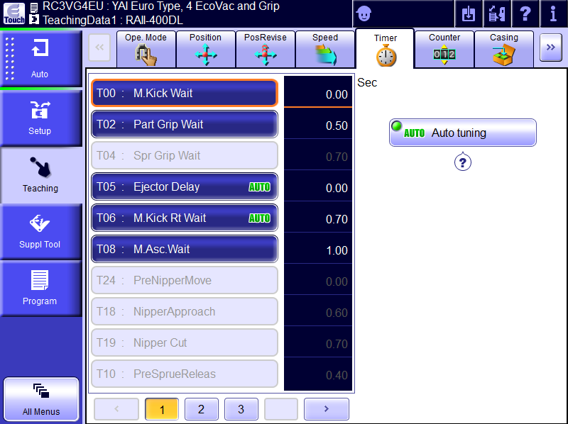 Auto Tuning Mode