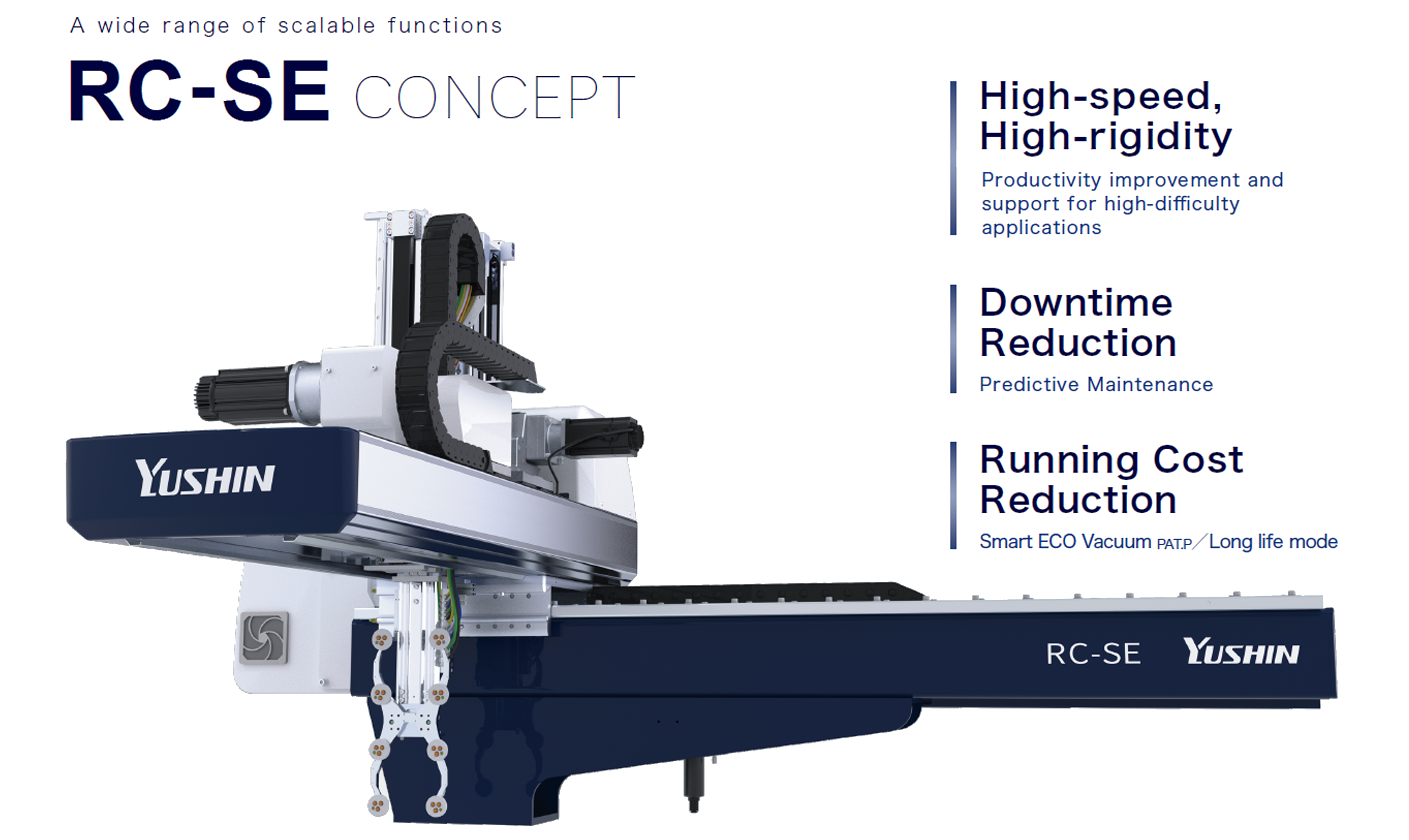 RC-SE High-End, High-Speed Take-out Robot