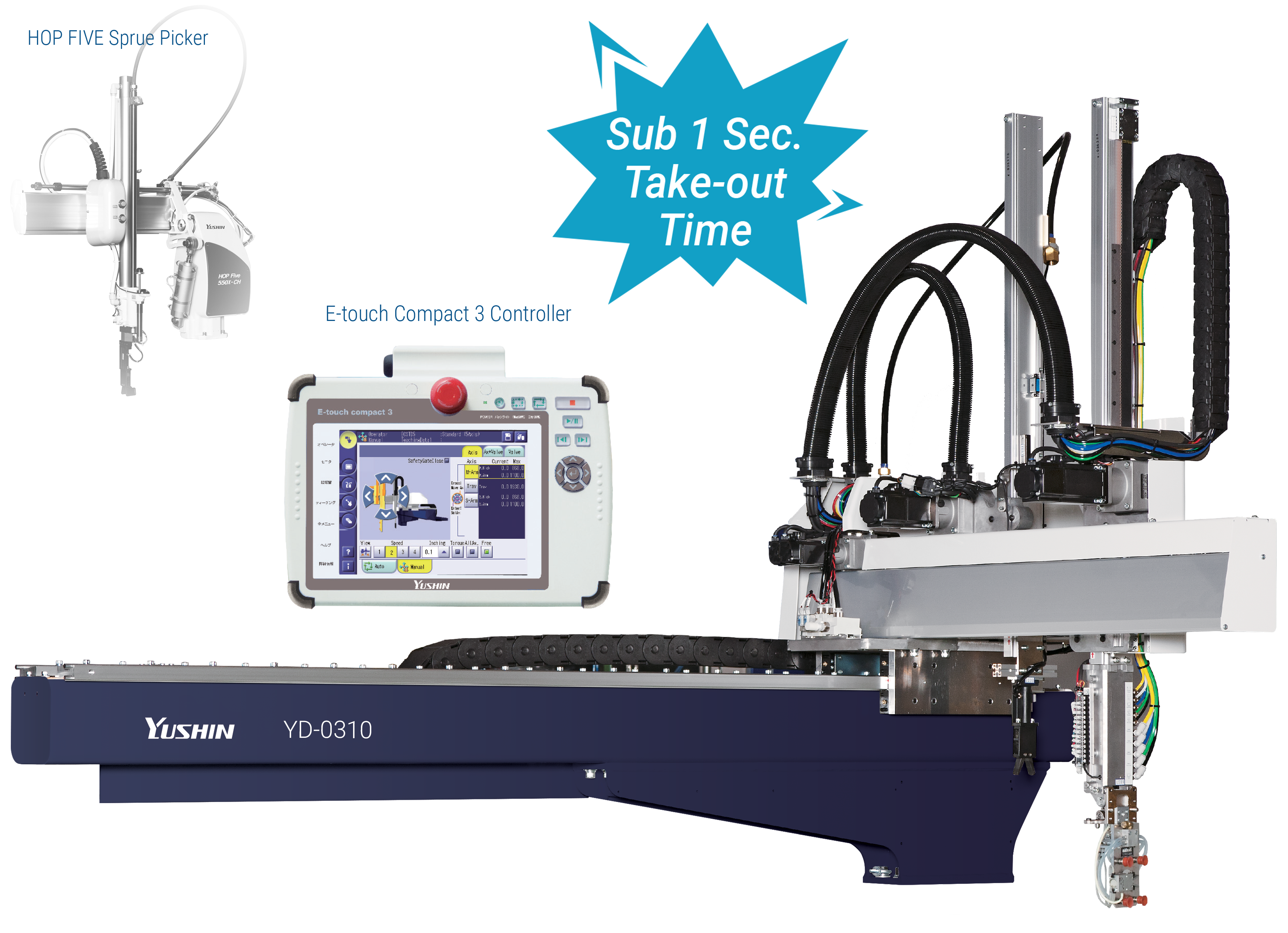 Yushin❗️ Side-Entry Take-out Robots｜Products｜Yushin Company